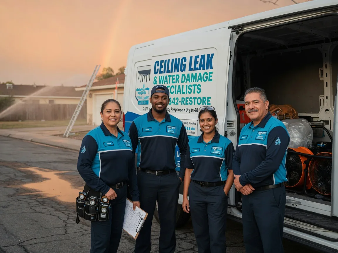 Ceiling Leak Cleanup company in Farnsworth, TX
